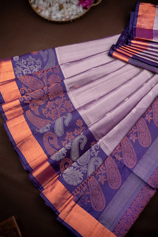 Coimbatore Soft Silk Lavender Saree