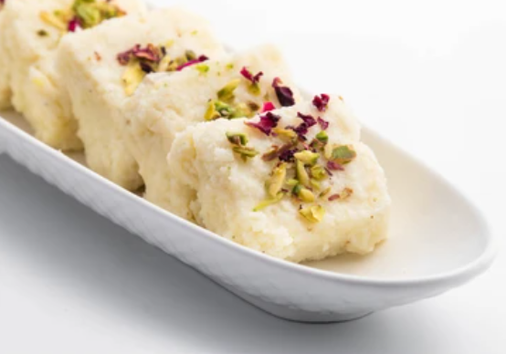 White Kalakand (Milk Cake)