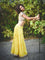 Yummy Yellow Raw Silk Skirt