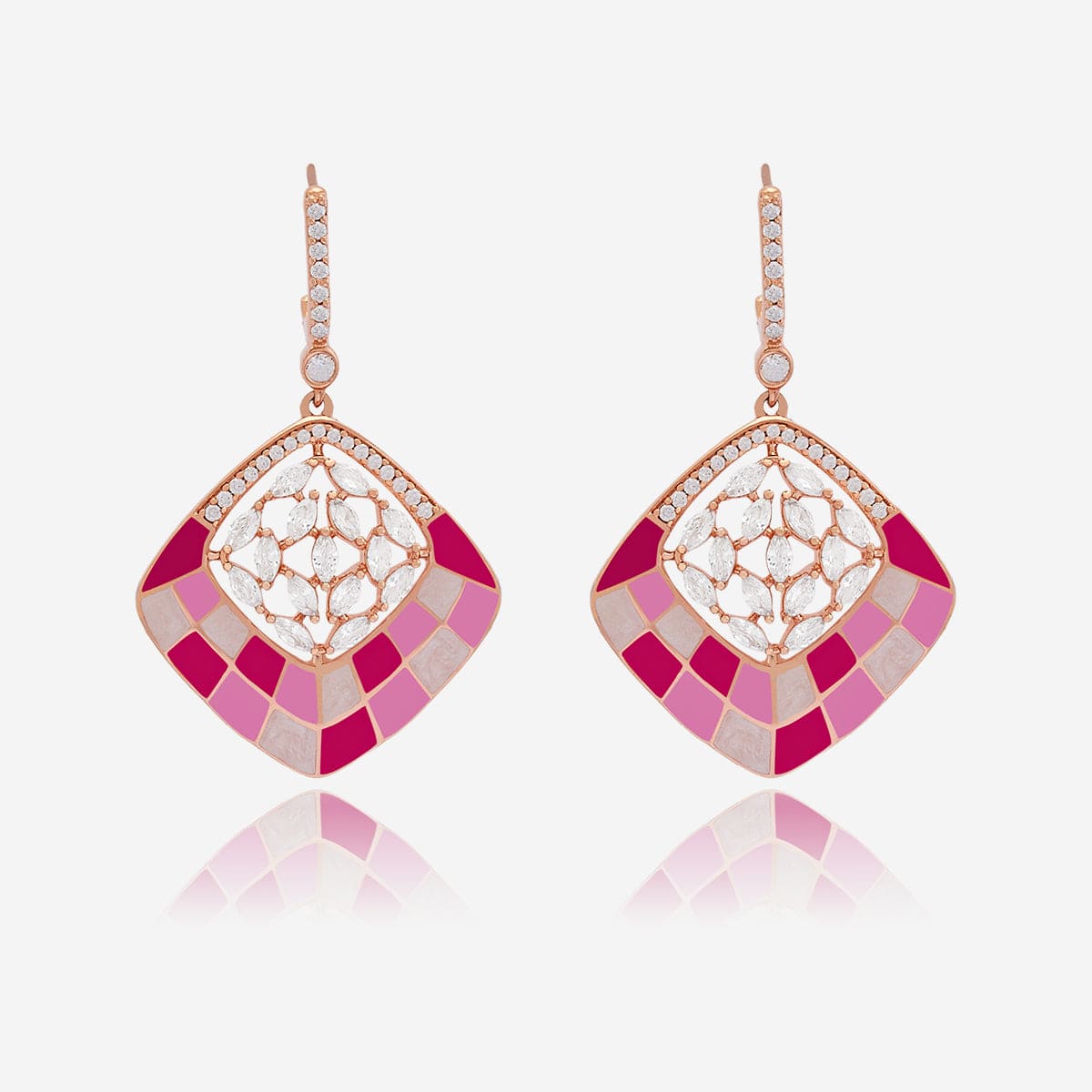 Meenakari Zircon Earring 169721